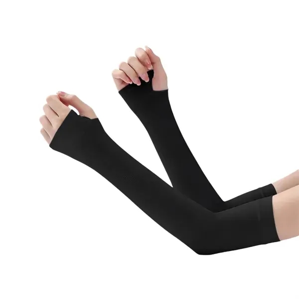 Ice Silk Sun Protection Arm Sleeve with Exercise and Outdoor 7