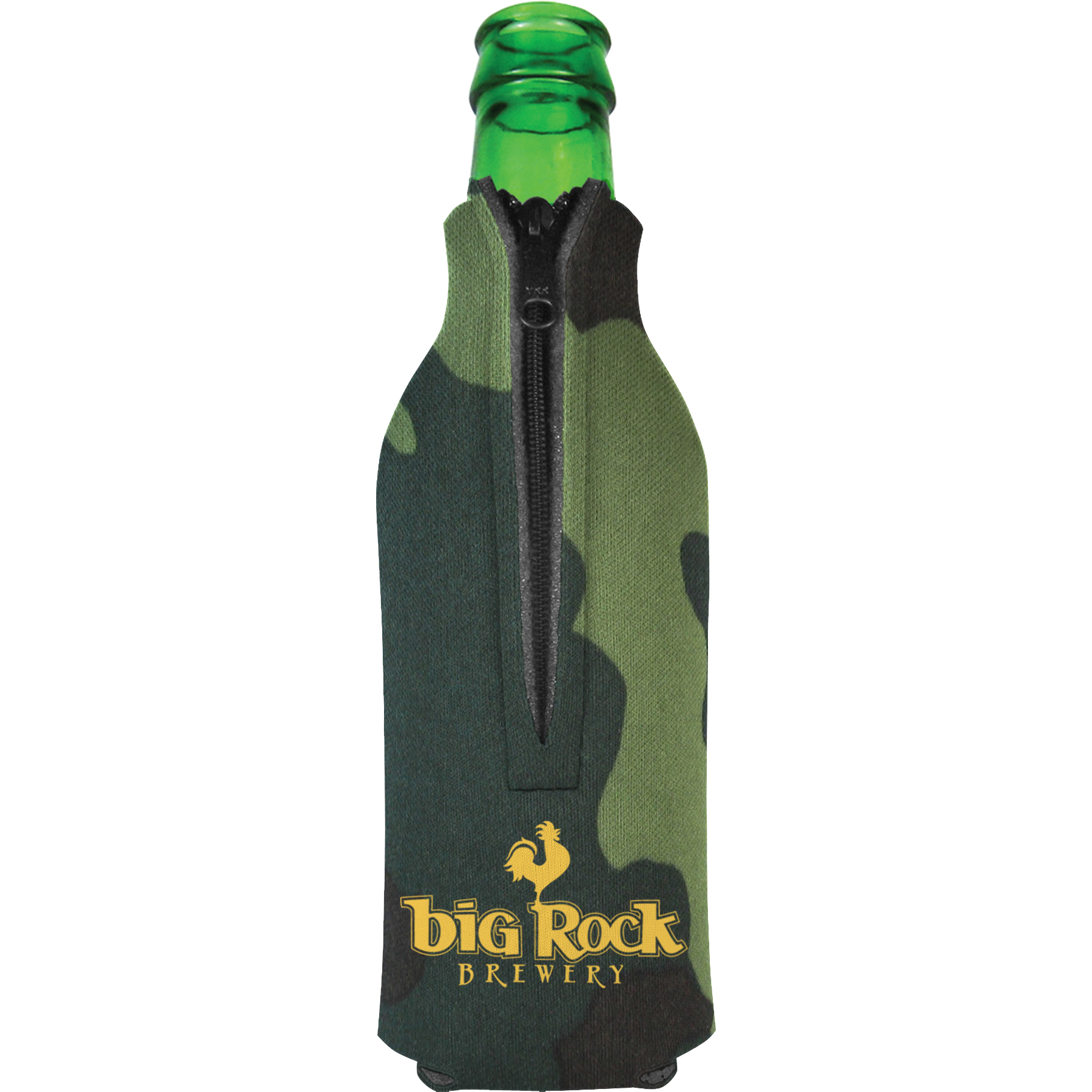 Bottle Zipper Scuba can cooler, custom koozie with logo imprint 25