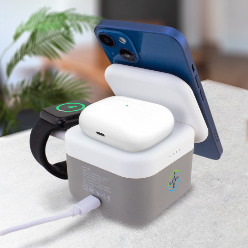 Chi-Charge Modular 3-in-1 Wireless Charger 26