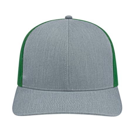 Cap America Poly/Cotton Trucker Mesh Back Cap 713