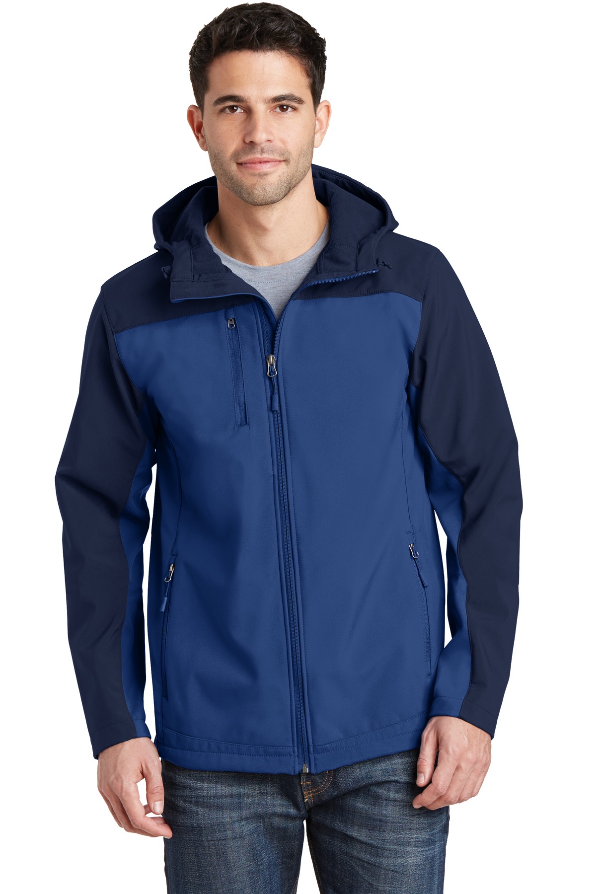 Port Authority Hooded Core Soft Shell Jacket. J335 9
