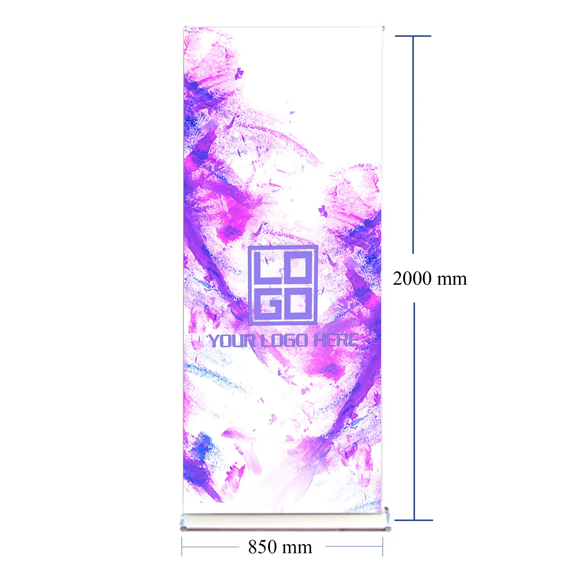Retractable Roll Up Banner Stand Advertising Display