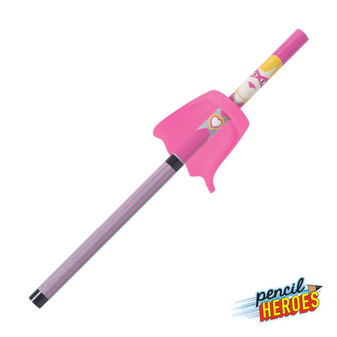 Pencil Heroes®  Superhero Series Female w/Cape 4