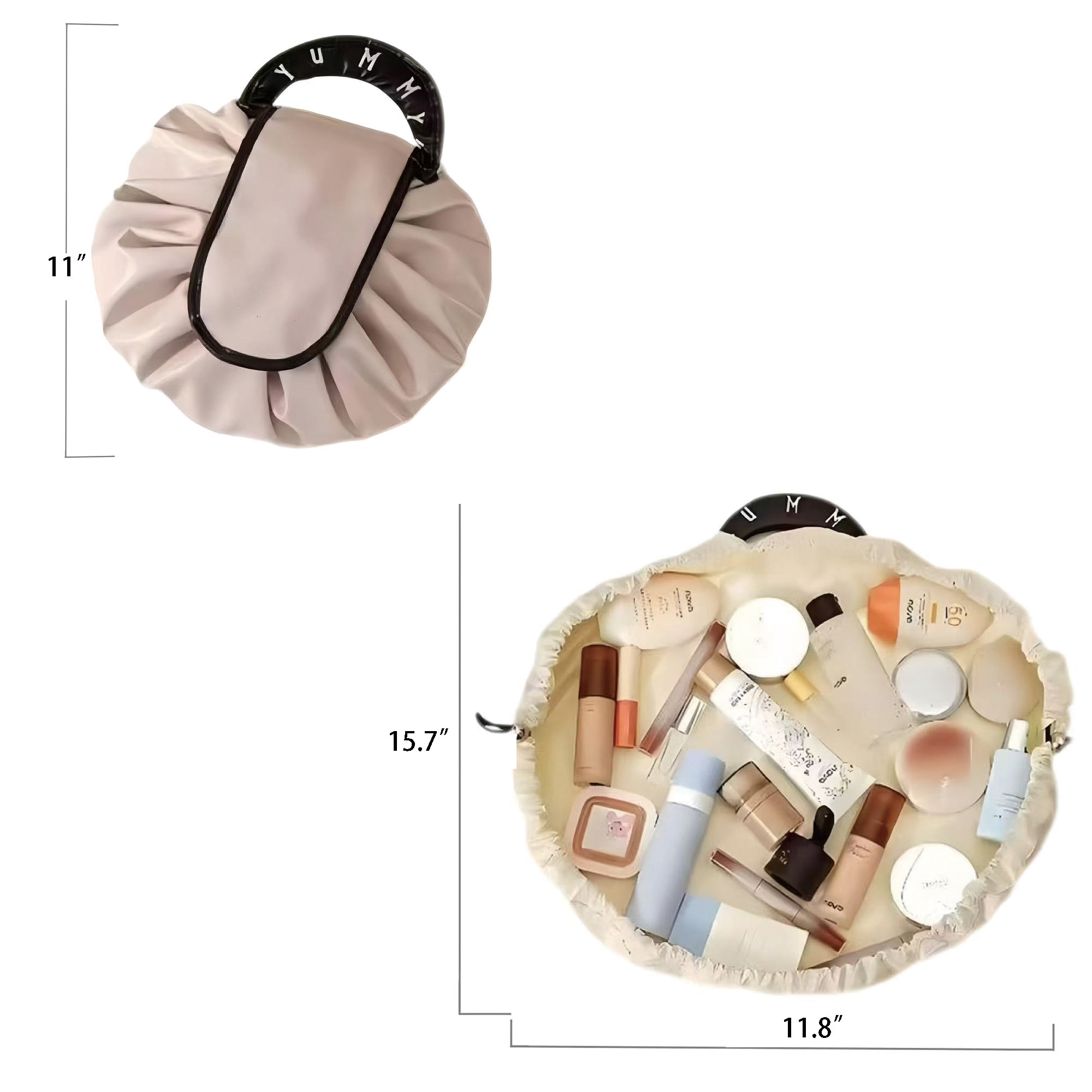 Lazy Drawstring Cosmetic Organizer 3