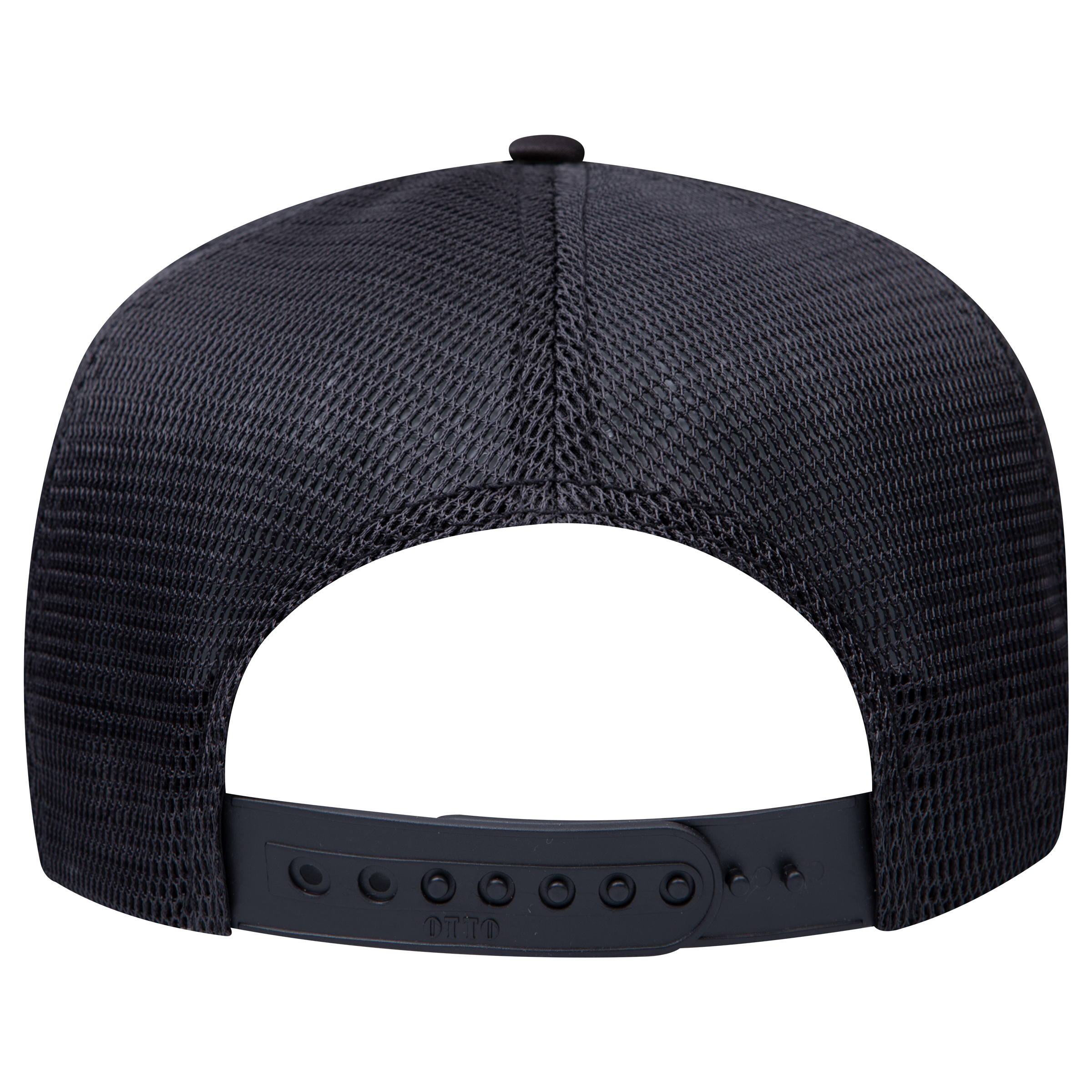 OTTO CAP® OTTO COMFY FIT® 5 Panel High Crown Mesh Back Trucker Hat 2