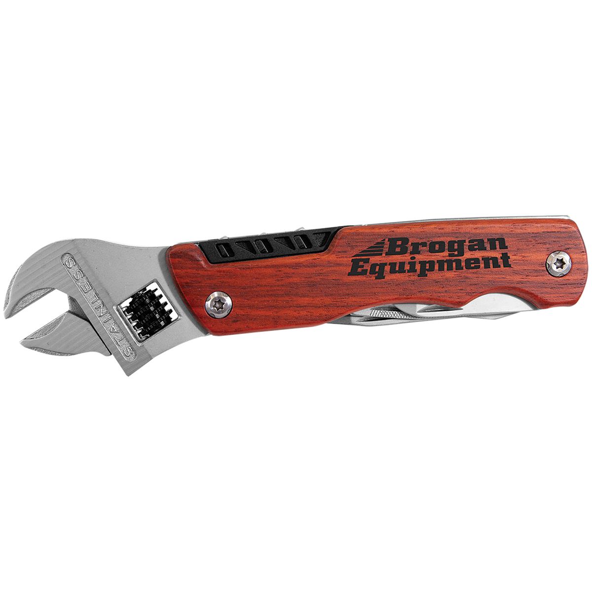 6 1/2" Wrench Multi-Tool with Wood Handle/Bag 2