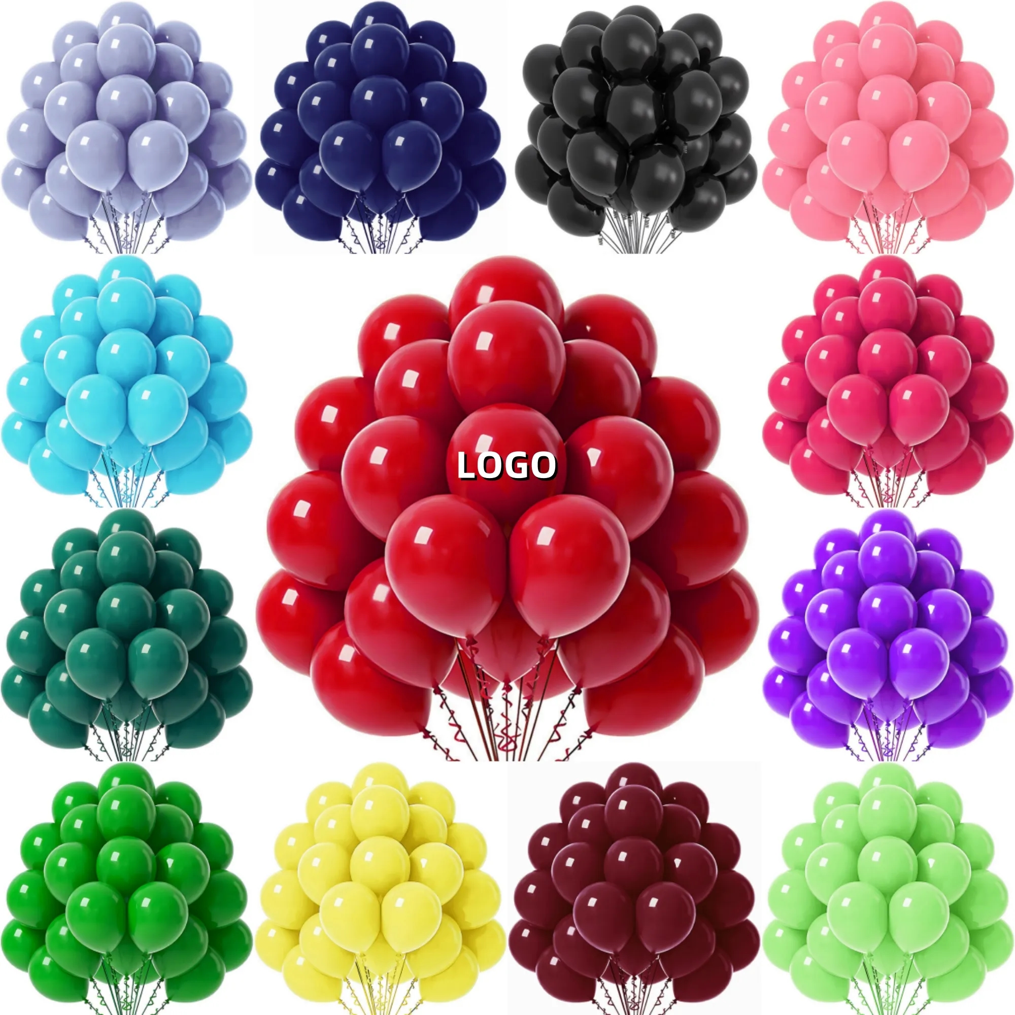 Solid-Color Latex Balloons 11