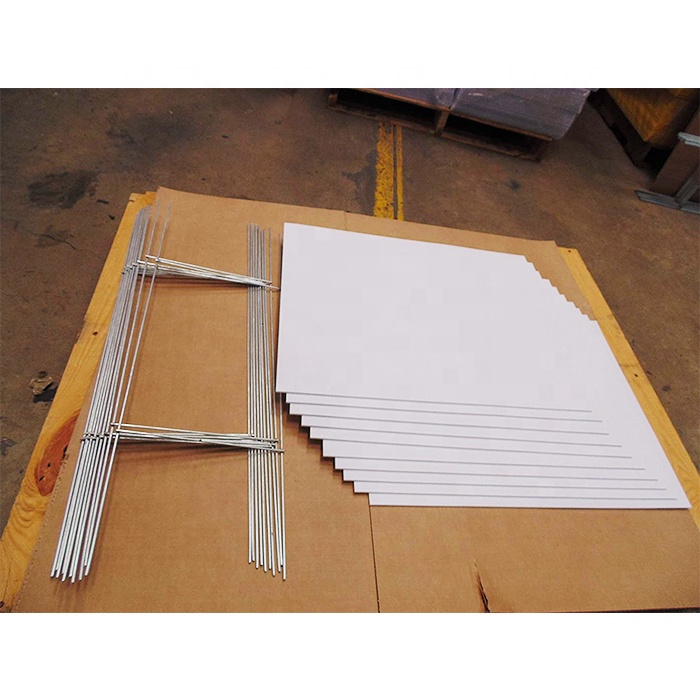 Small Corrugated Yard Sign - Full Color Printed 4