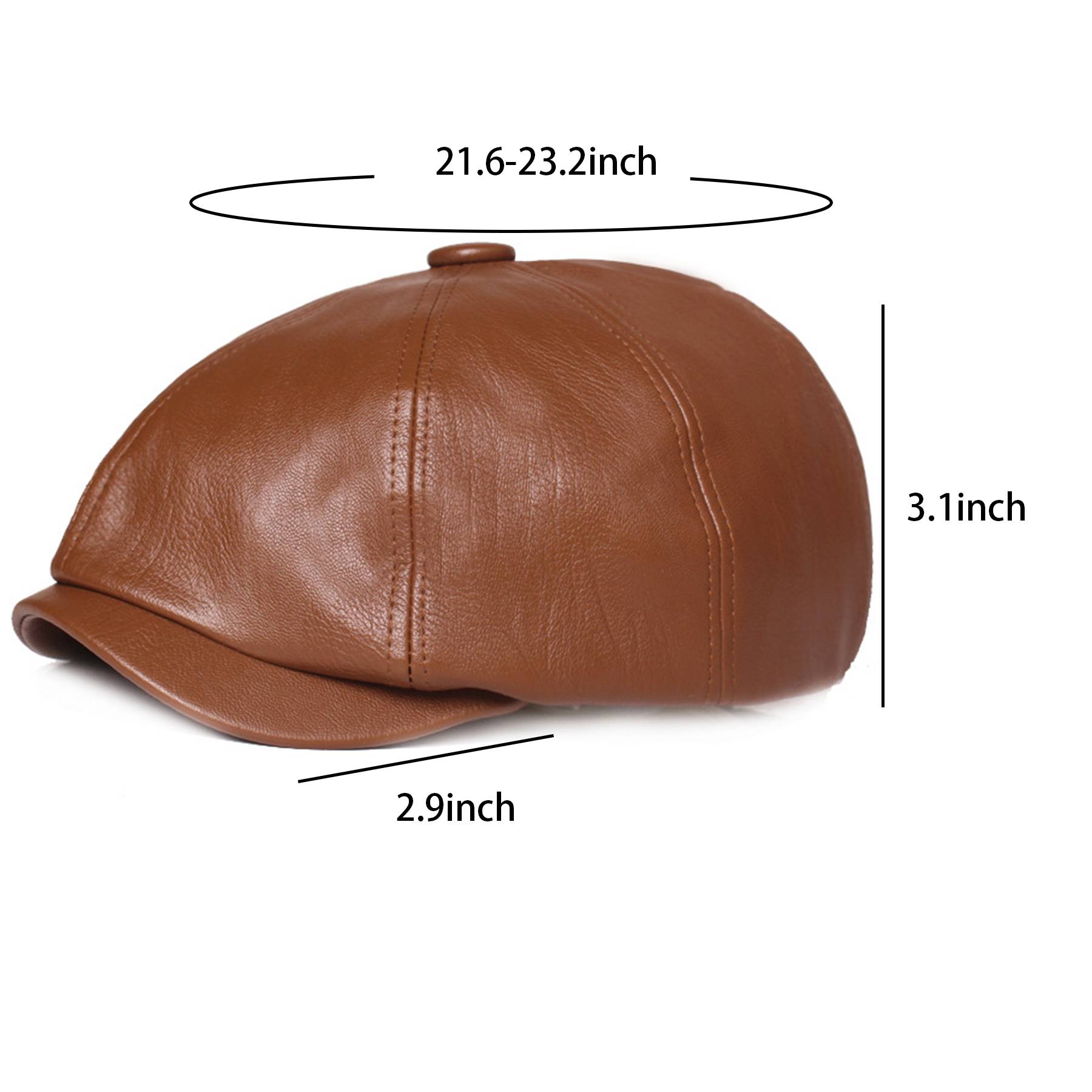 Ivy Cap PU Leather 4