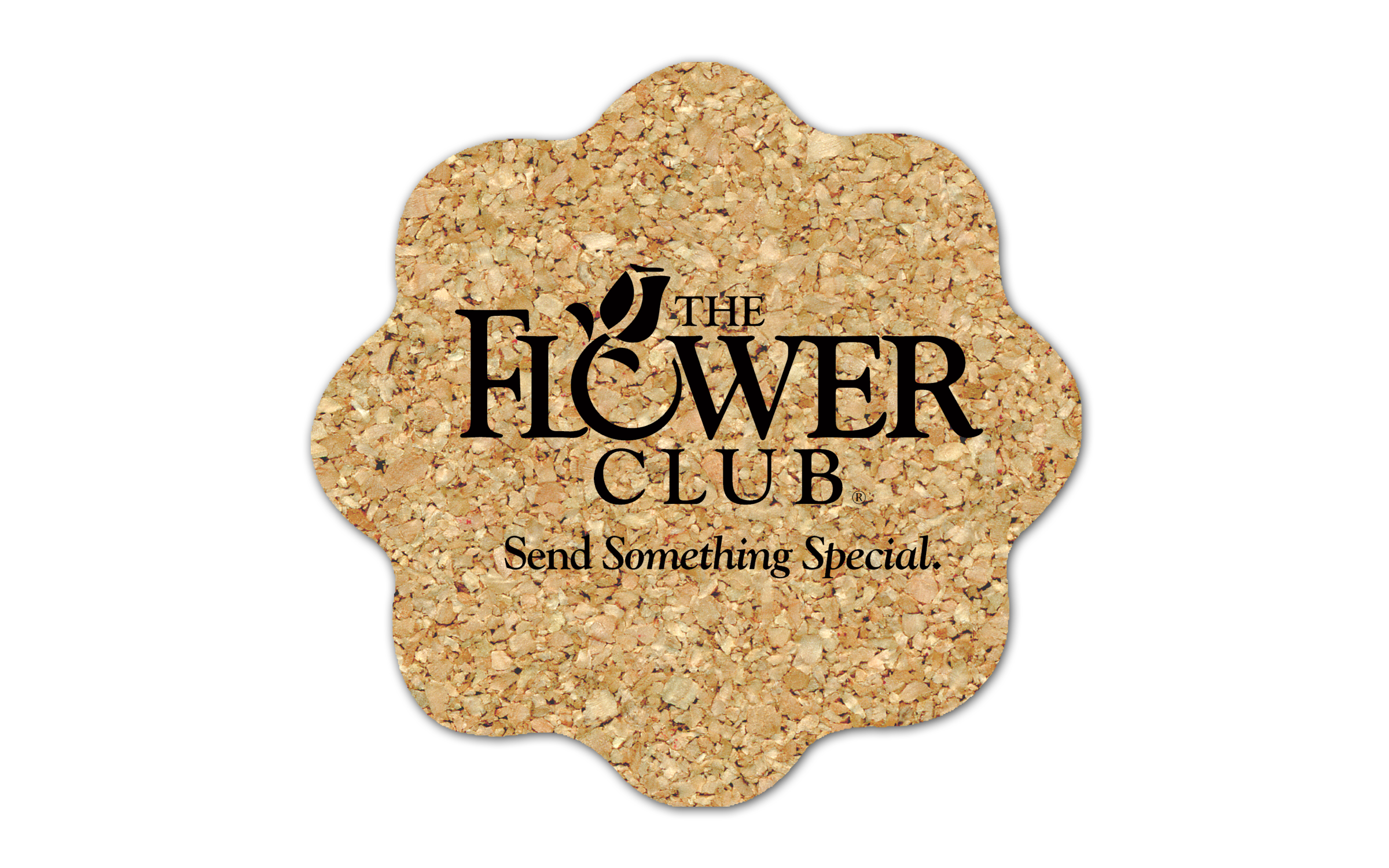 Flower Cork Coaster 5FL 5