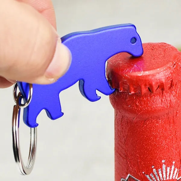 Polar Bear Bottle Opener Keychains 2