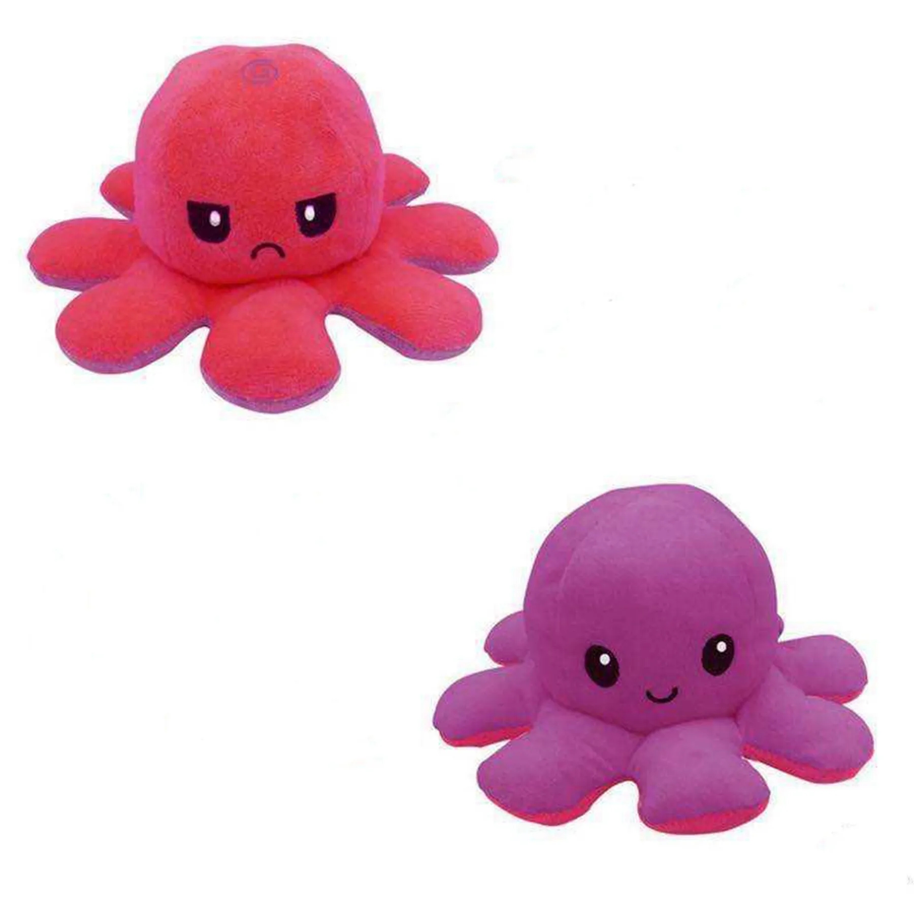 Cute Double-Sided Flipped Octopus Plush Toy 10