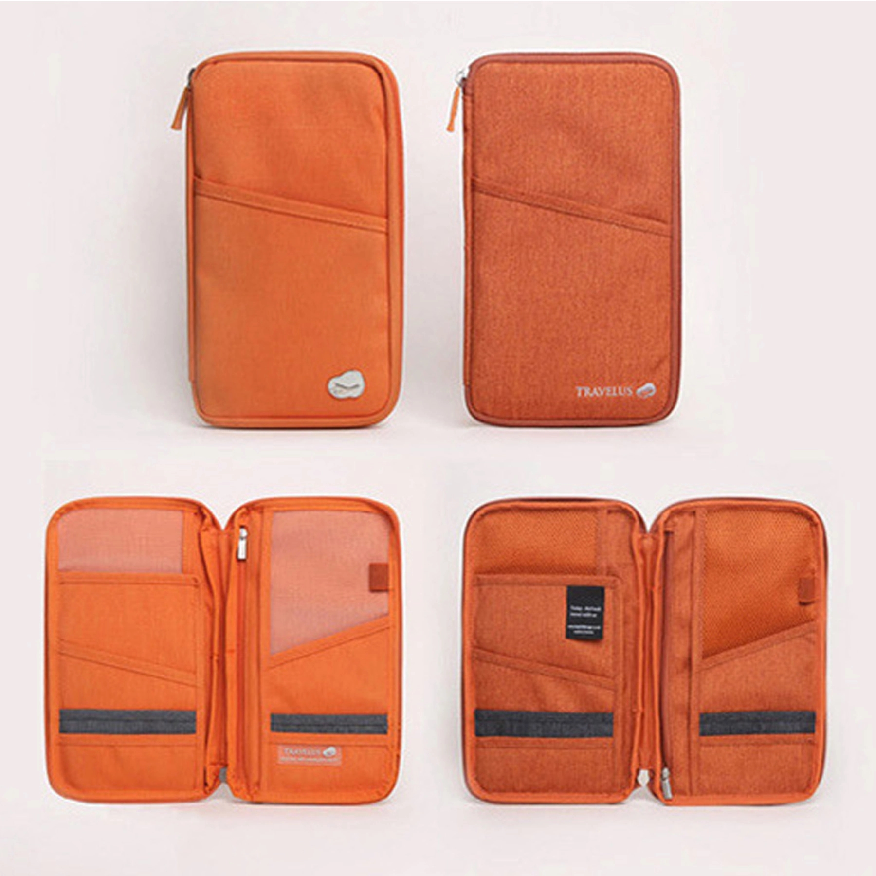 RFID Travel Passport Wallet Organizer Bag 3