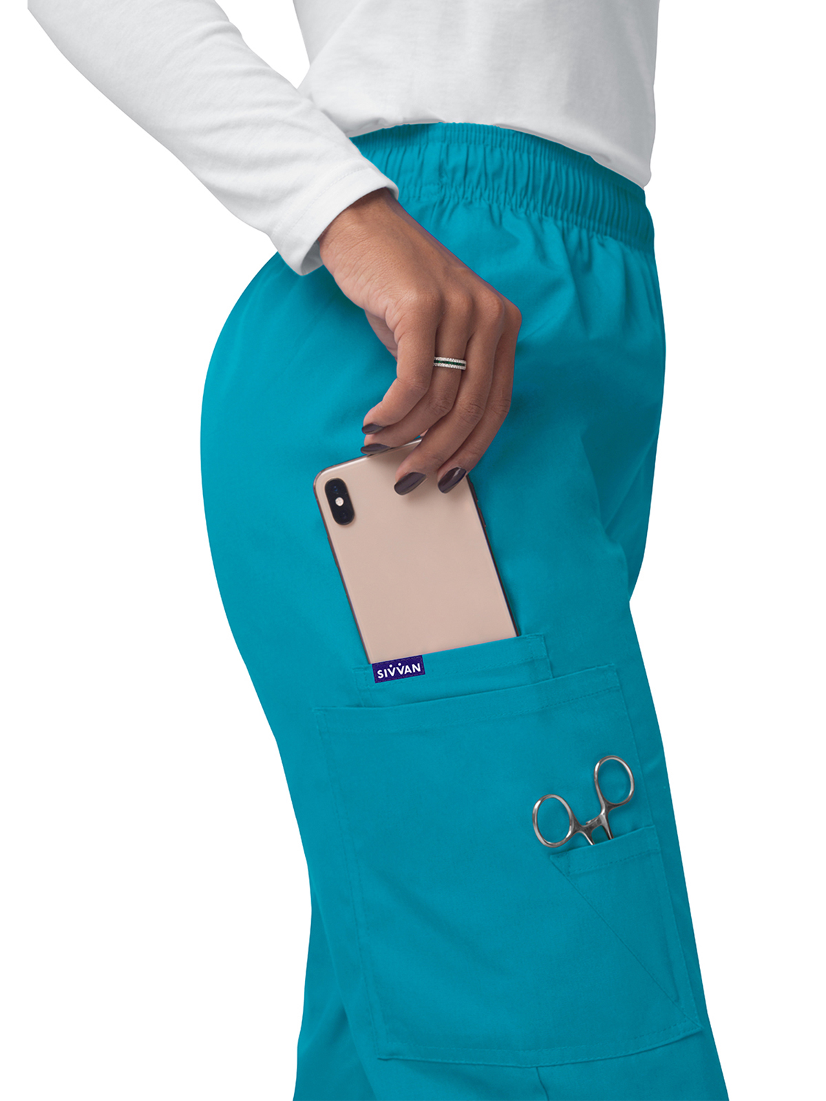 Adar - Sivvan - Women's Elastic Drawstring Cargo Pant 24