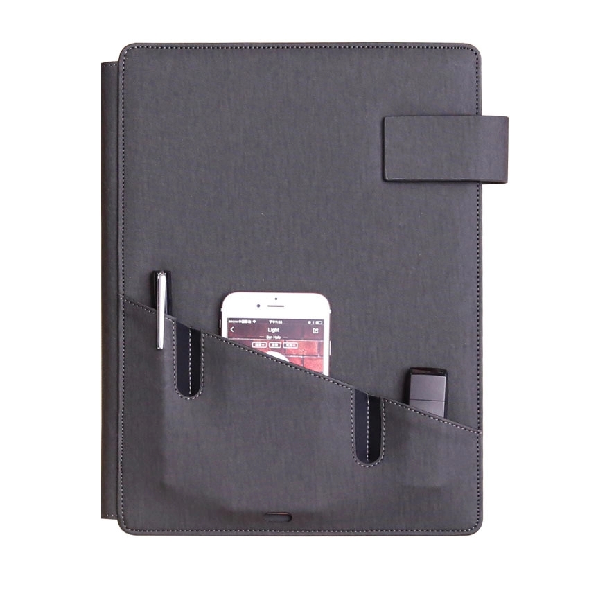 Basics Professional Padfolio With Phone Stand Portfolio 2