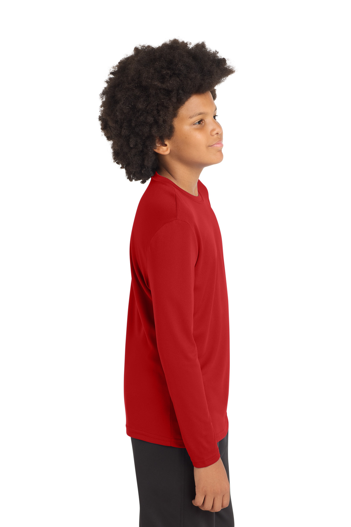 Sport-Tek Youth Long Sleeve PosiCharge Competitor Tee. YST350LS 111