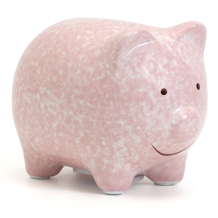 Pig - Unique Mini Hand Painted Ceramic Bank 2