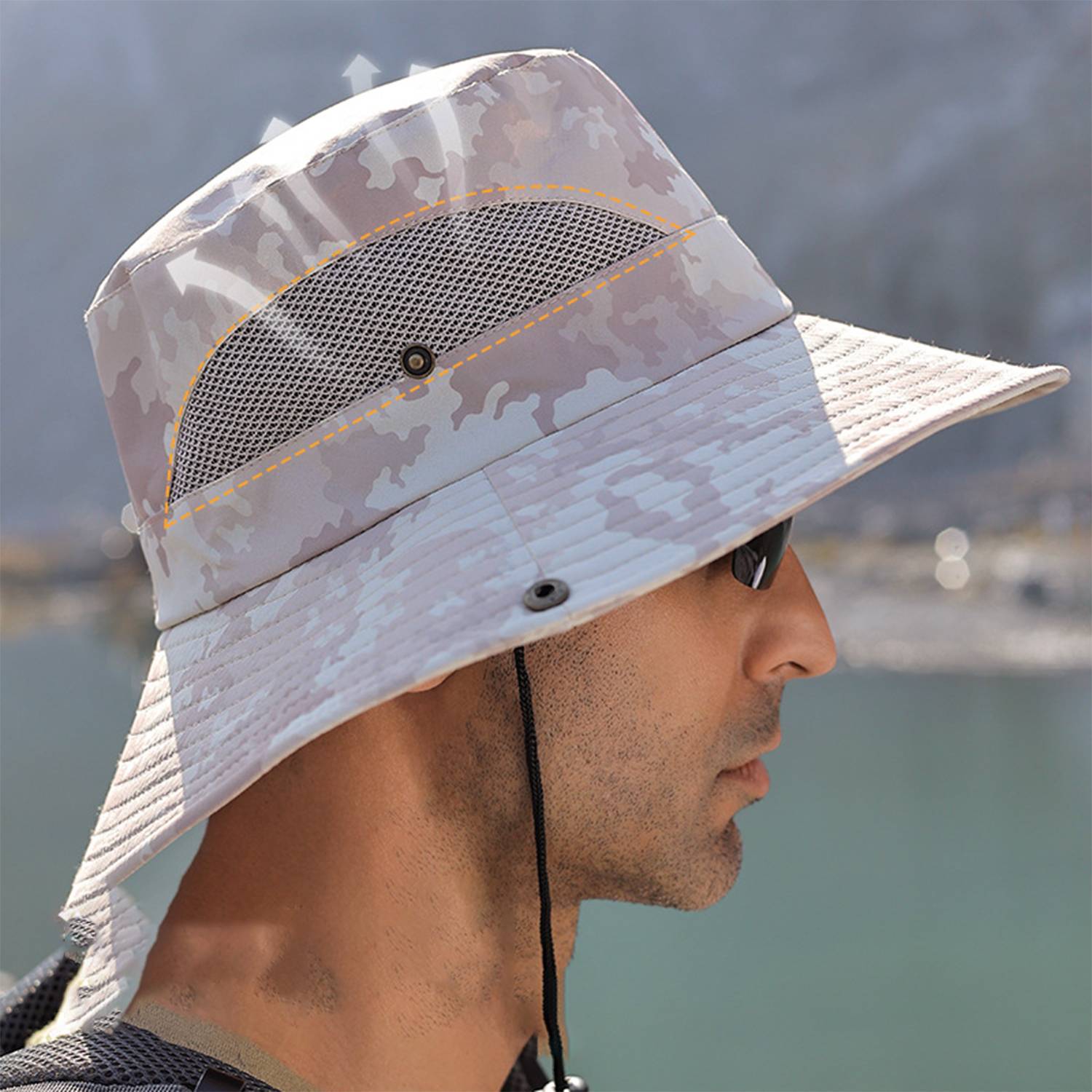 Summer Camping Fisherman Bucket Hat 4