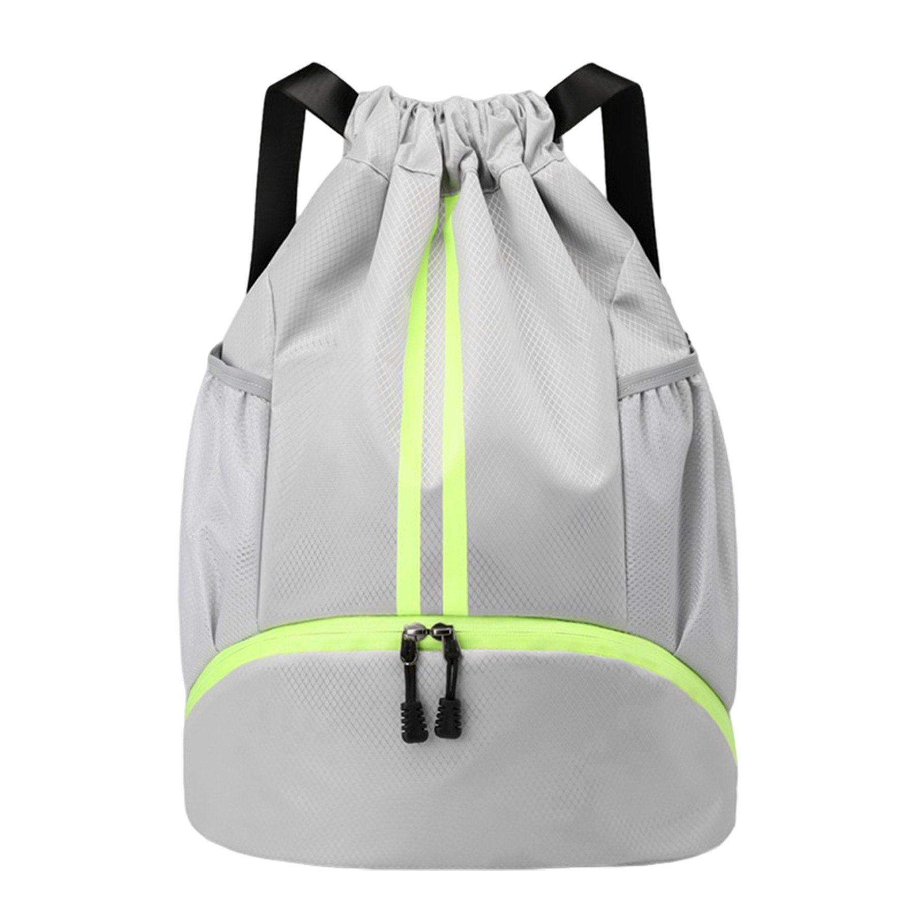 Drawstring Sports Backpack With Shoe Compartment 4