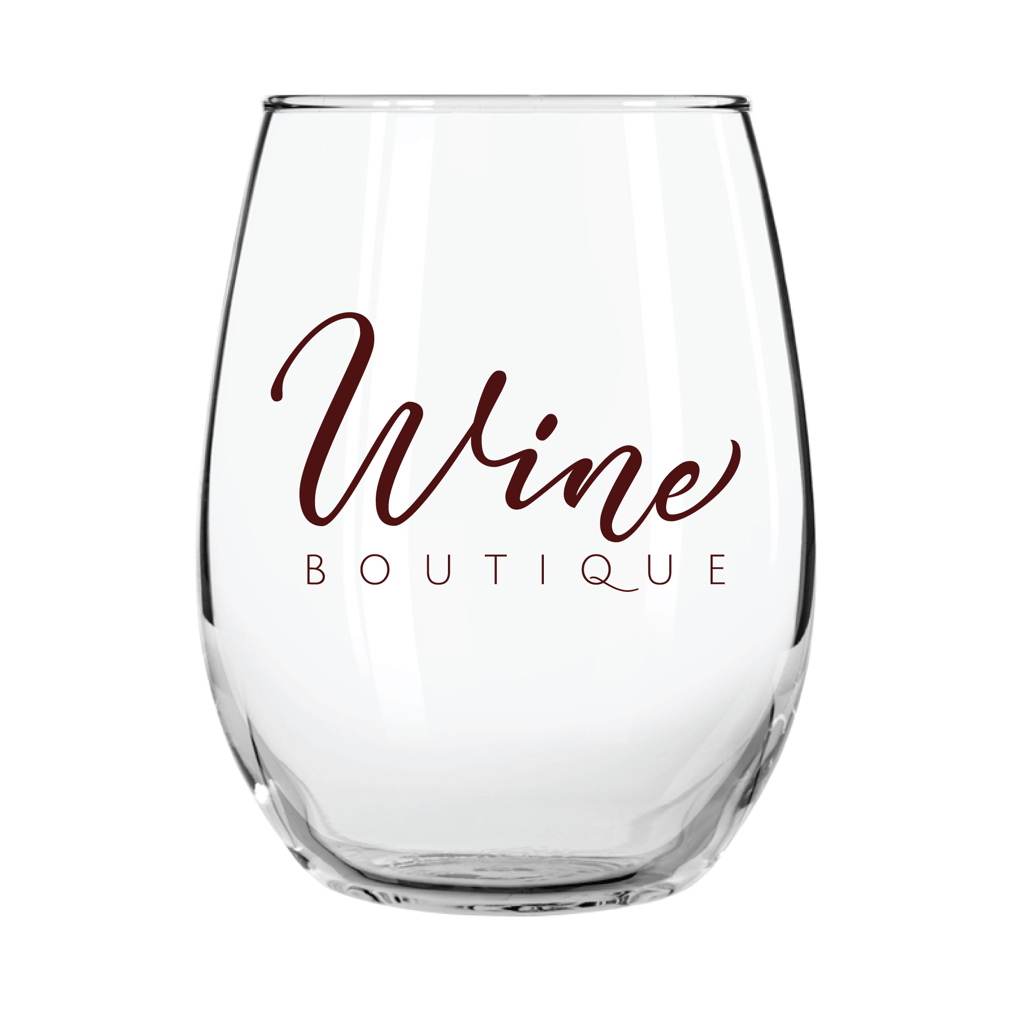 15 oz Stemless Wine Glass