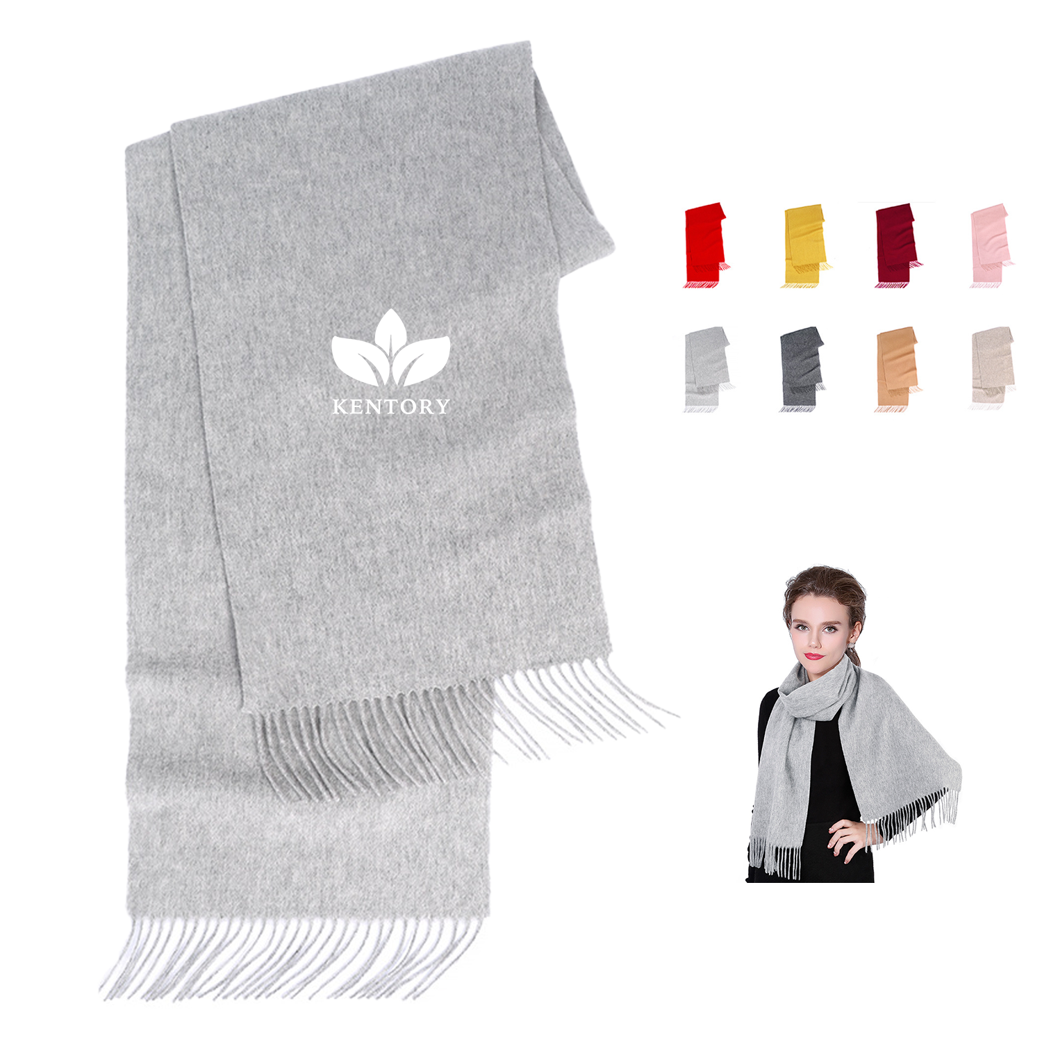 Women'S Scarves Long Shawl Winter Thick Warm 1