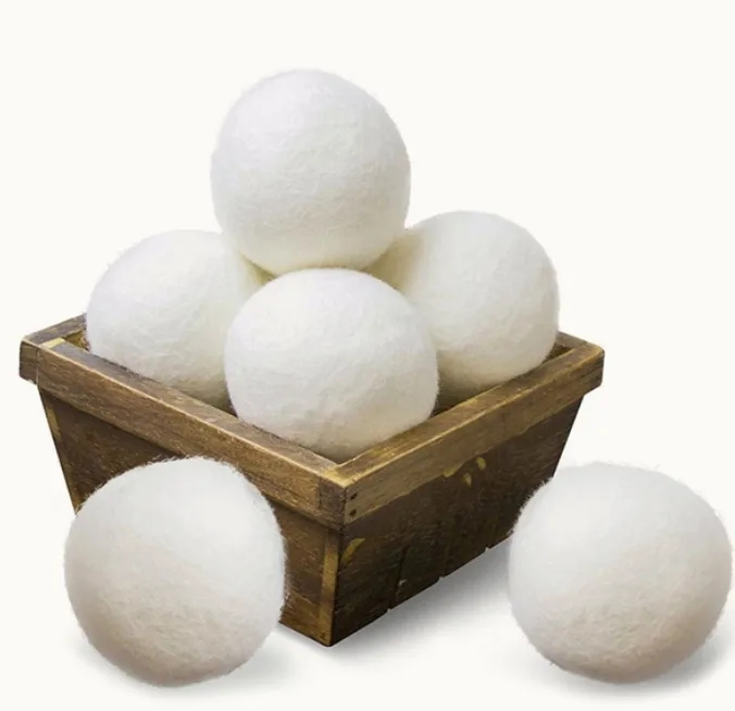 Bulk Organic Wool Dryer Balls Custom Logo Eco Friendly Laundry Solution Wholesale 4