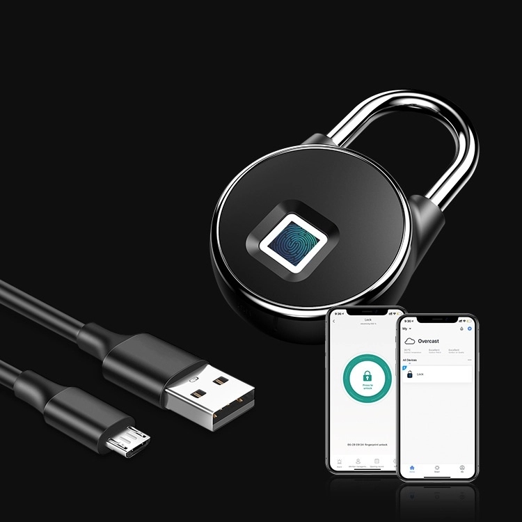 Fingerprint Padlock Smart Keyless Bluetooth Lock APP 2