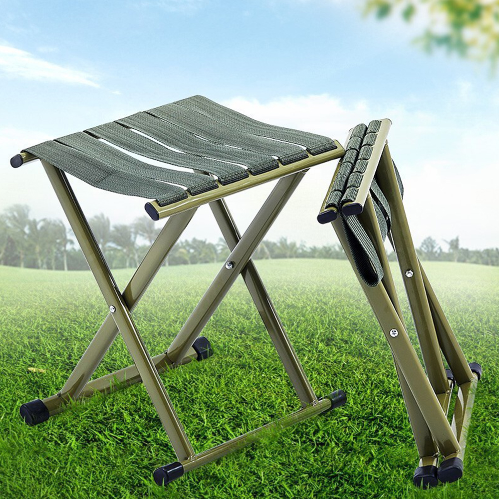 Portable Thickened Military Folding Stool 5