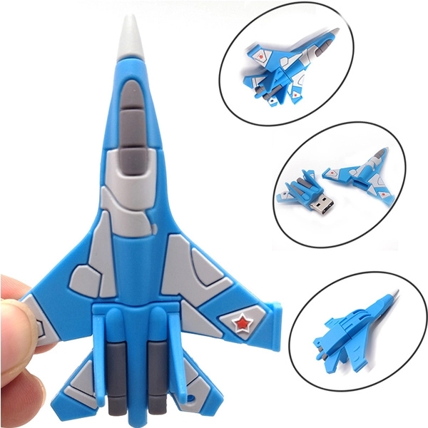 Fighter Airplane Shaped USB Flash Drive 3