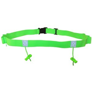 Reflective Multifunction Race Number Belt 12