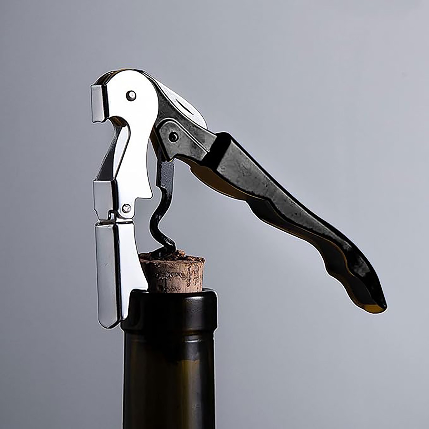 Stainless Steel Waiter Corkscrew 2