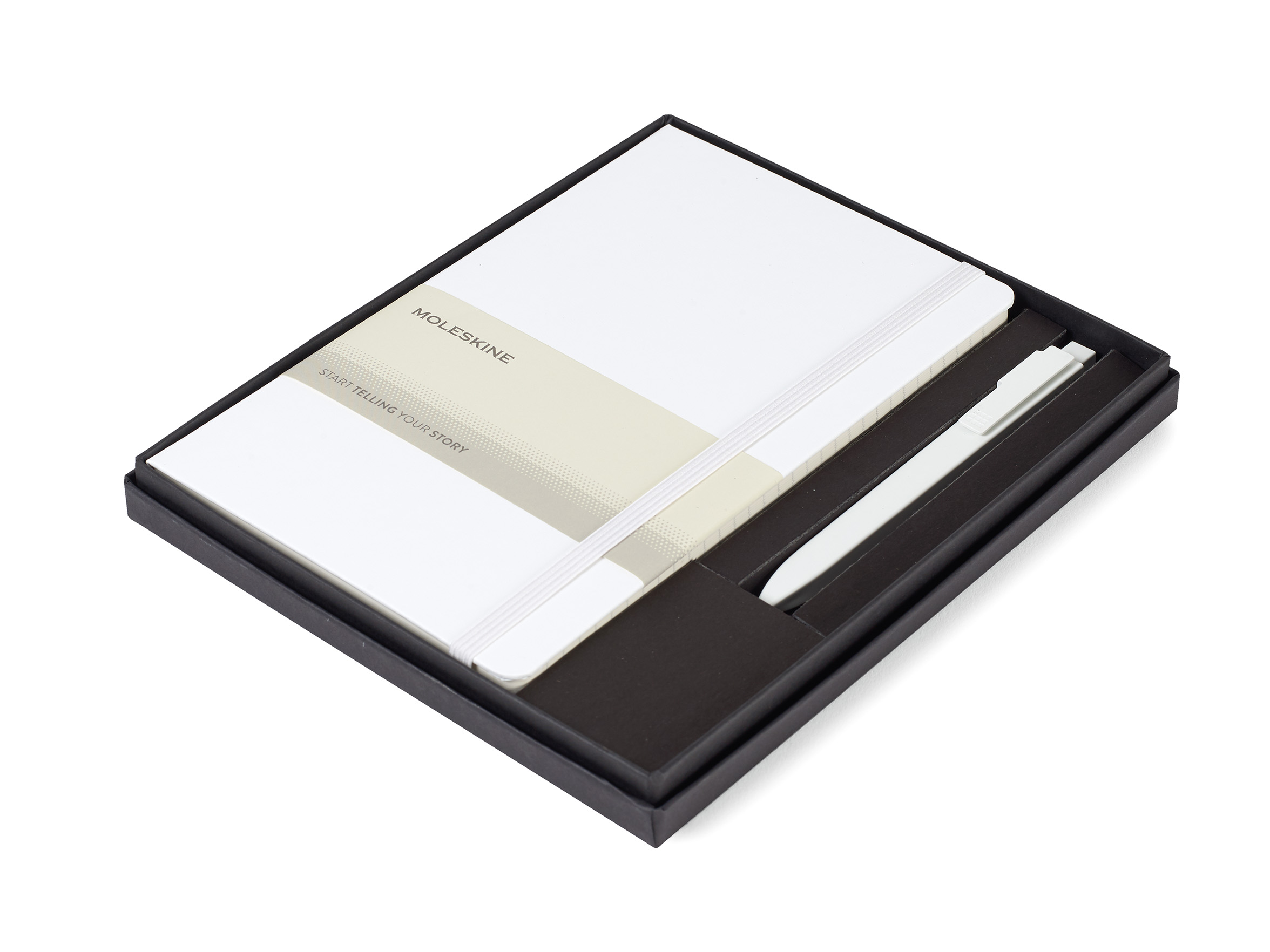 Moleskine® Large Notebook and GO Pen Gift Set
