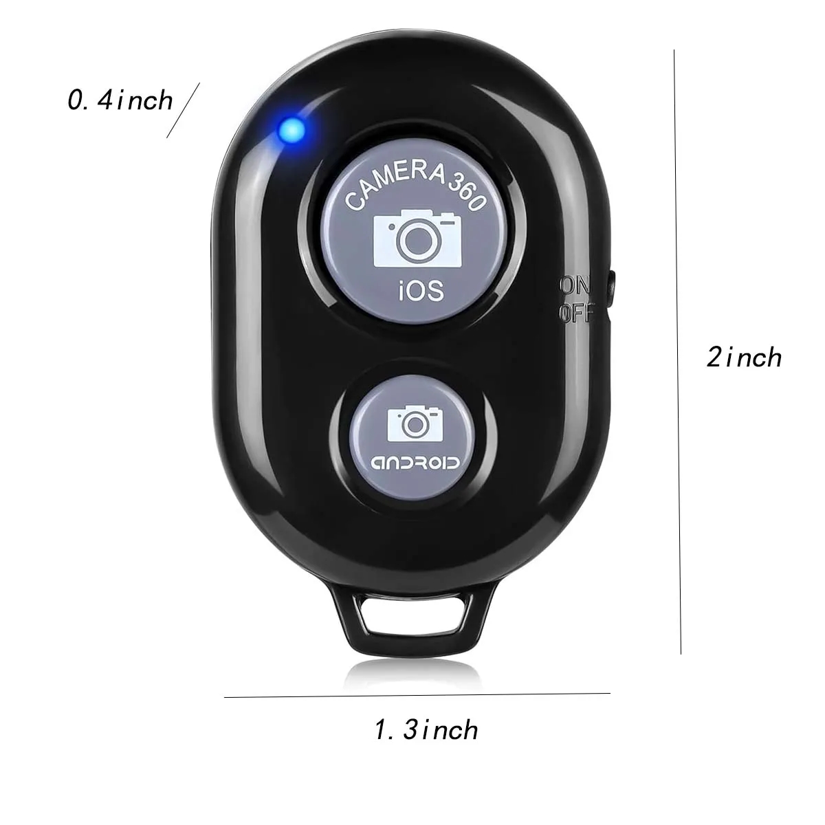 Portable Bluetooth Camera Self-Timer Remote Controller 4