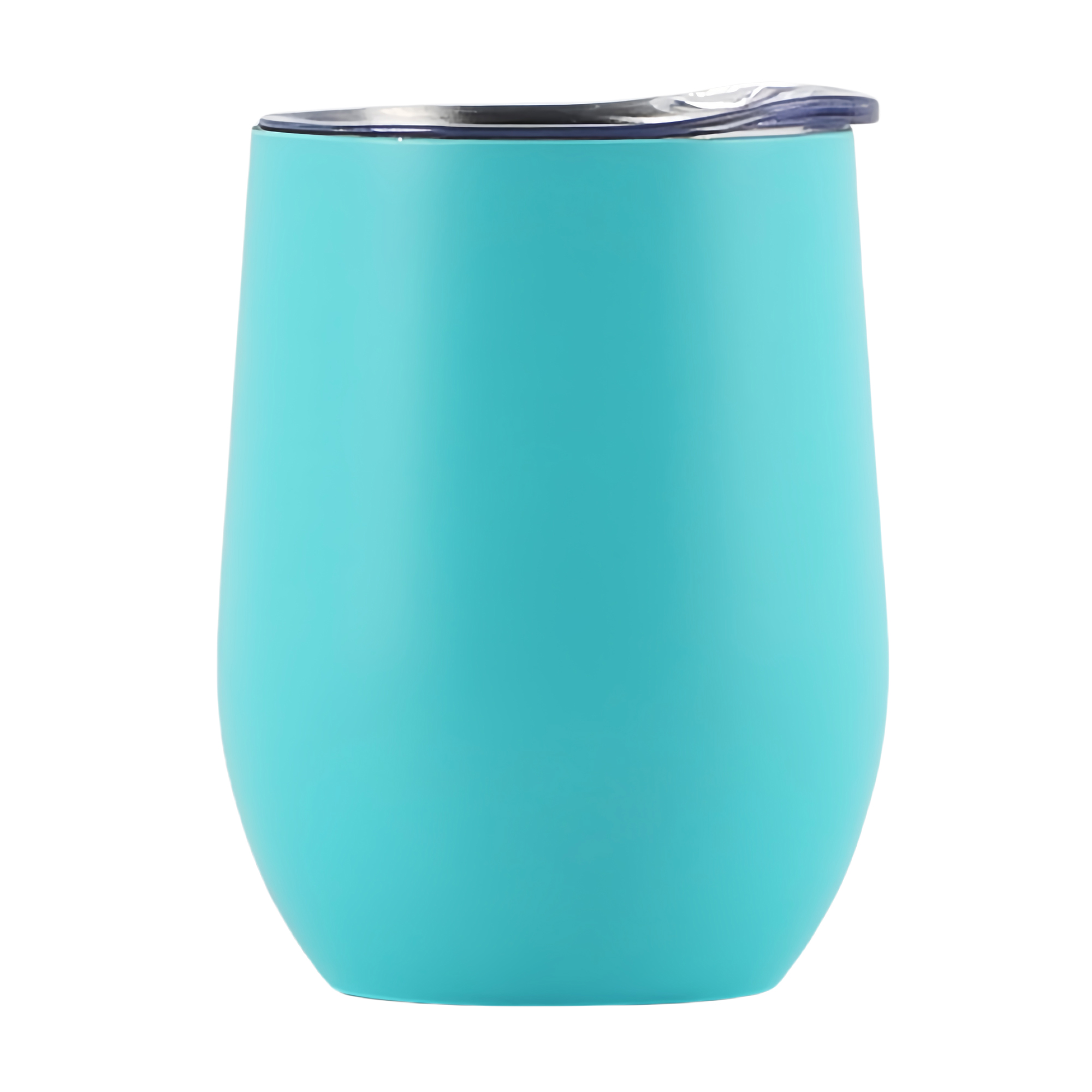 12oz Vacuum Insulated Stainless Steel U-Shaped Tumbler Wine Cup with Eggshell Finish 10