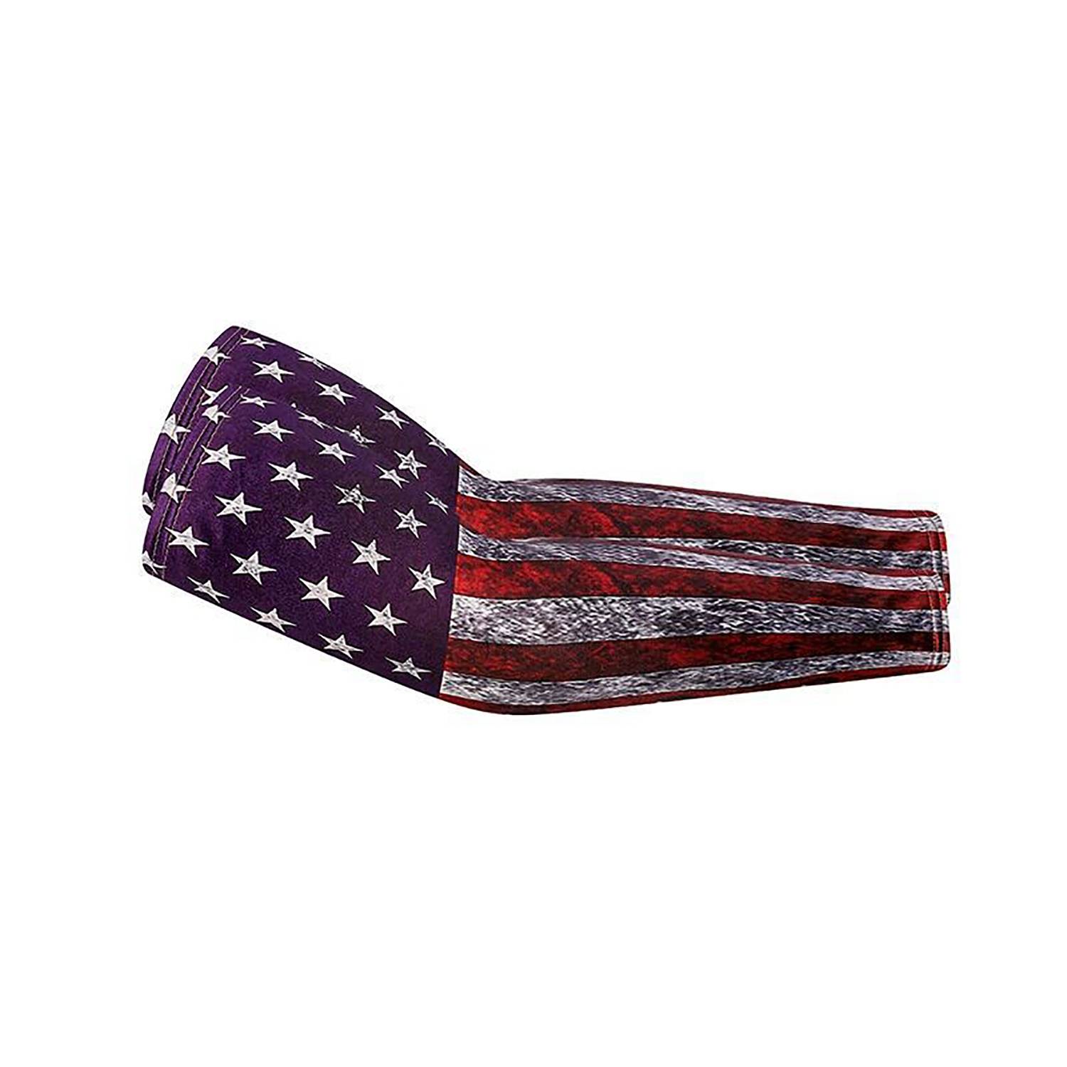 USA Flag UV Protection Cooling Arm Sleeves 4
