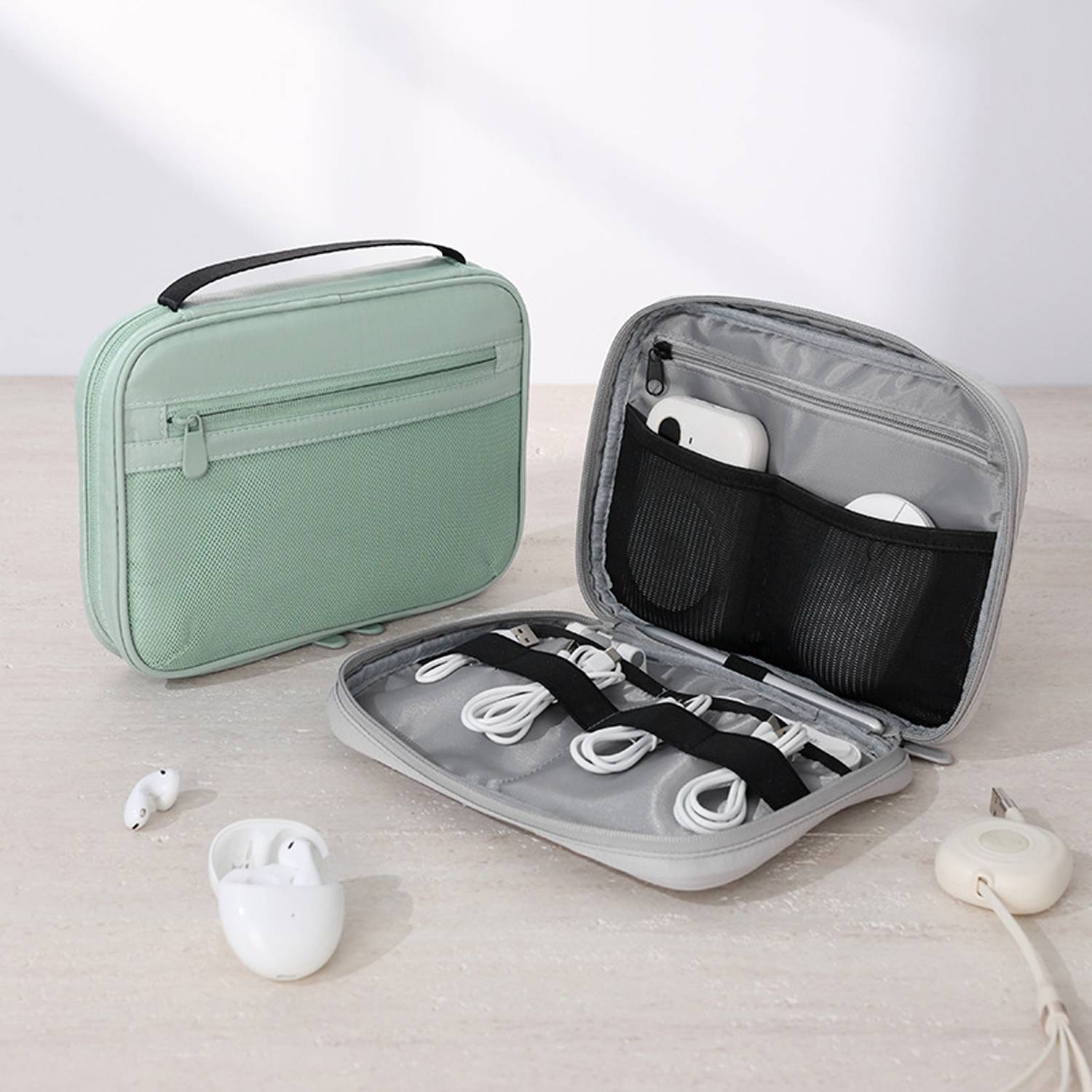 Polyester Travel Electronics Versatile Organizer Bag 4