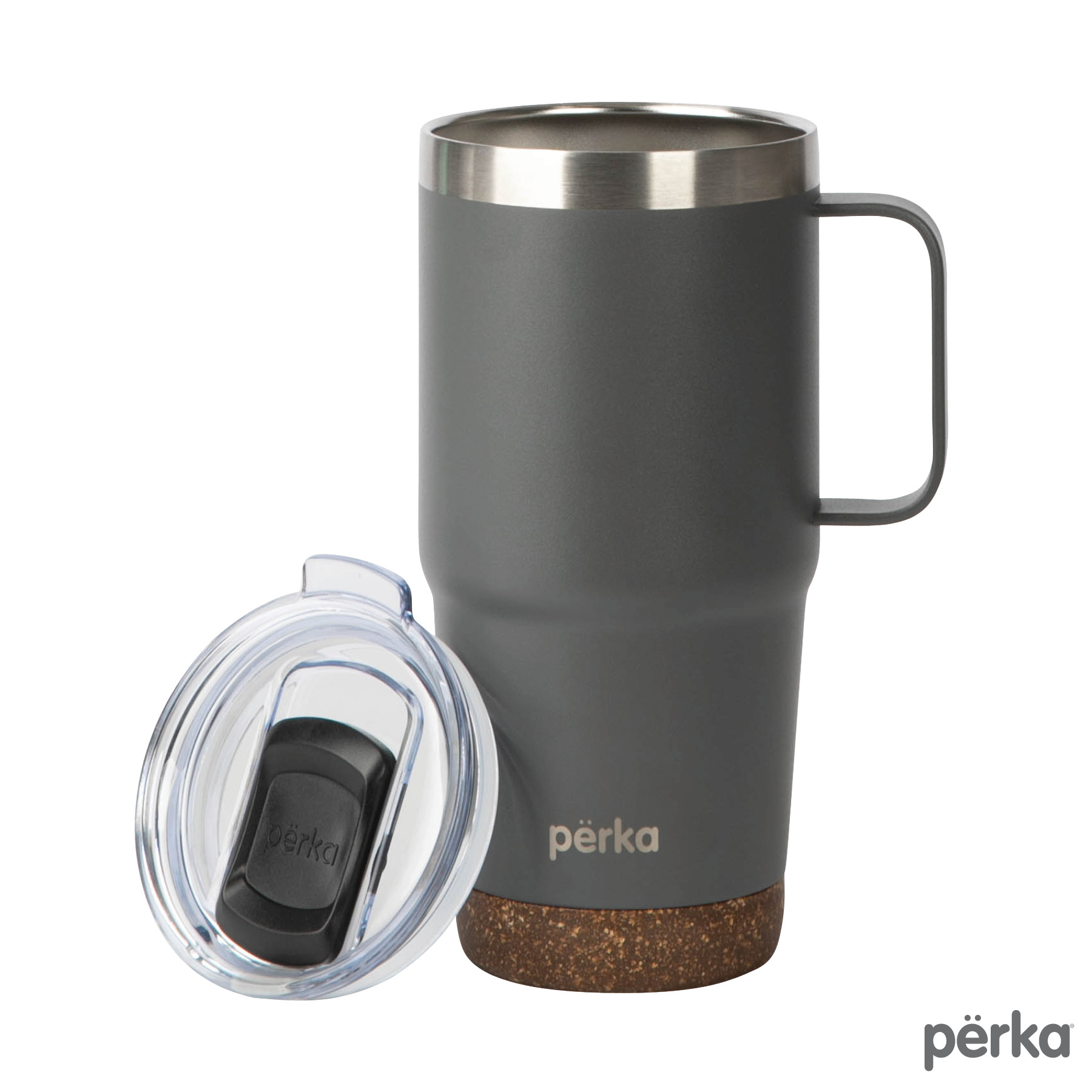 Perka® Bartlett 24 oz. Double Wall, Stainless Steel Stacking Mug 29