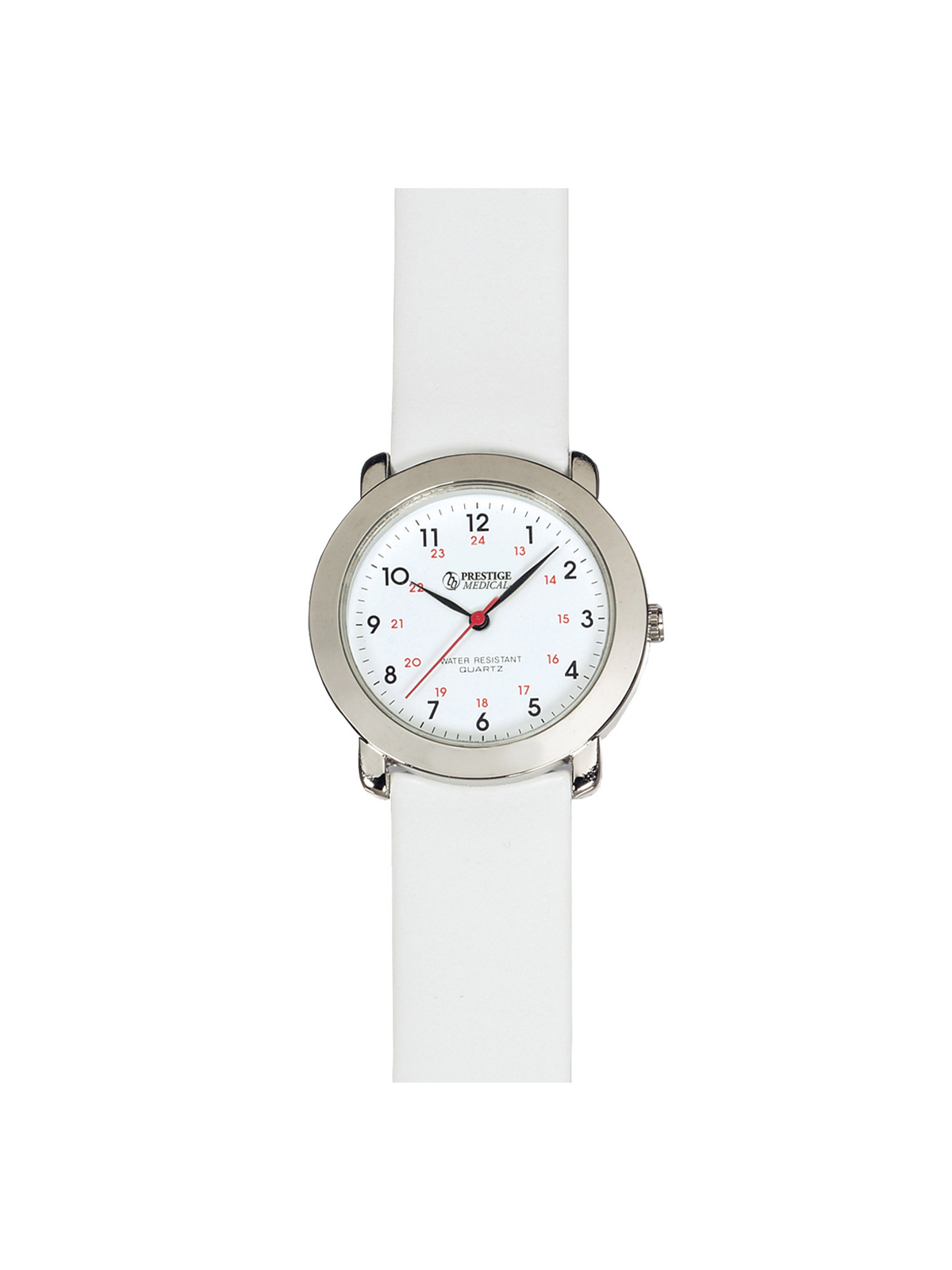 Prestige Medical - Classic White Leather Watch
