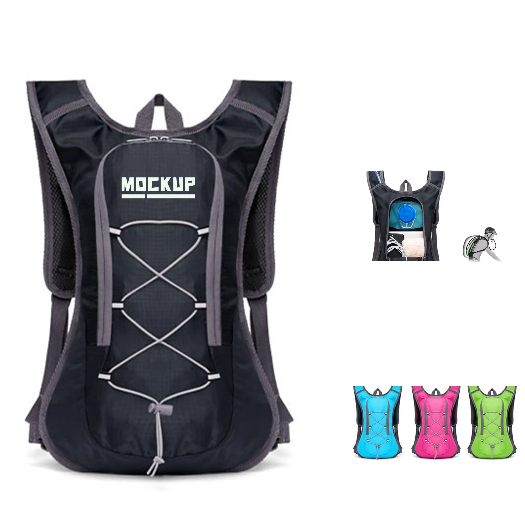 Hydration Pack Cycling Backpack MOQ 100 PCS 2