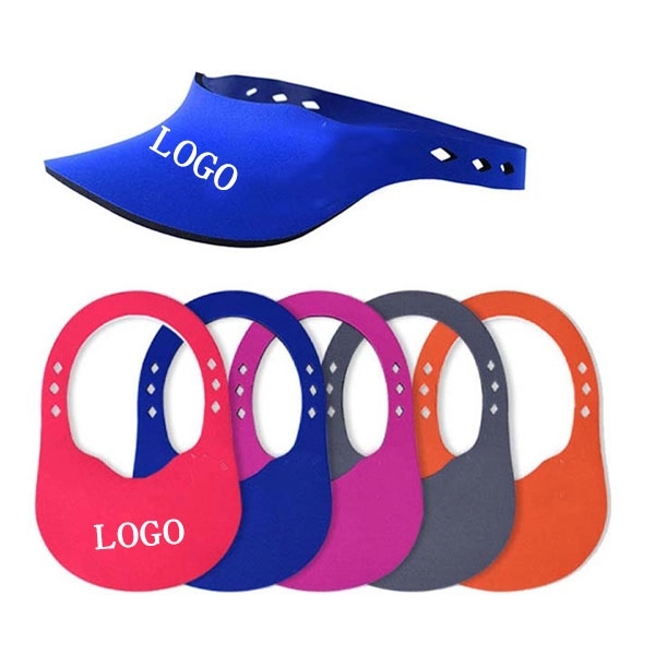 Neoprene Sun Visor Hat Cap 2