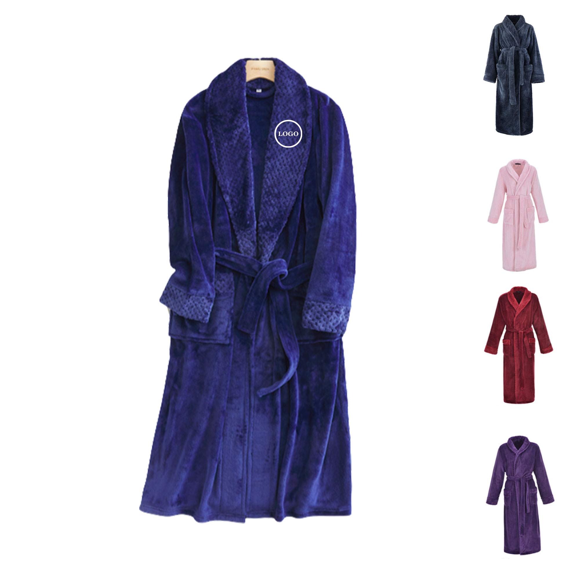 Plush Fleece Robe for All Ages 2