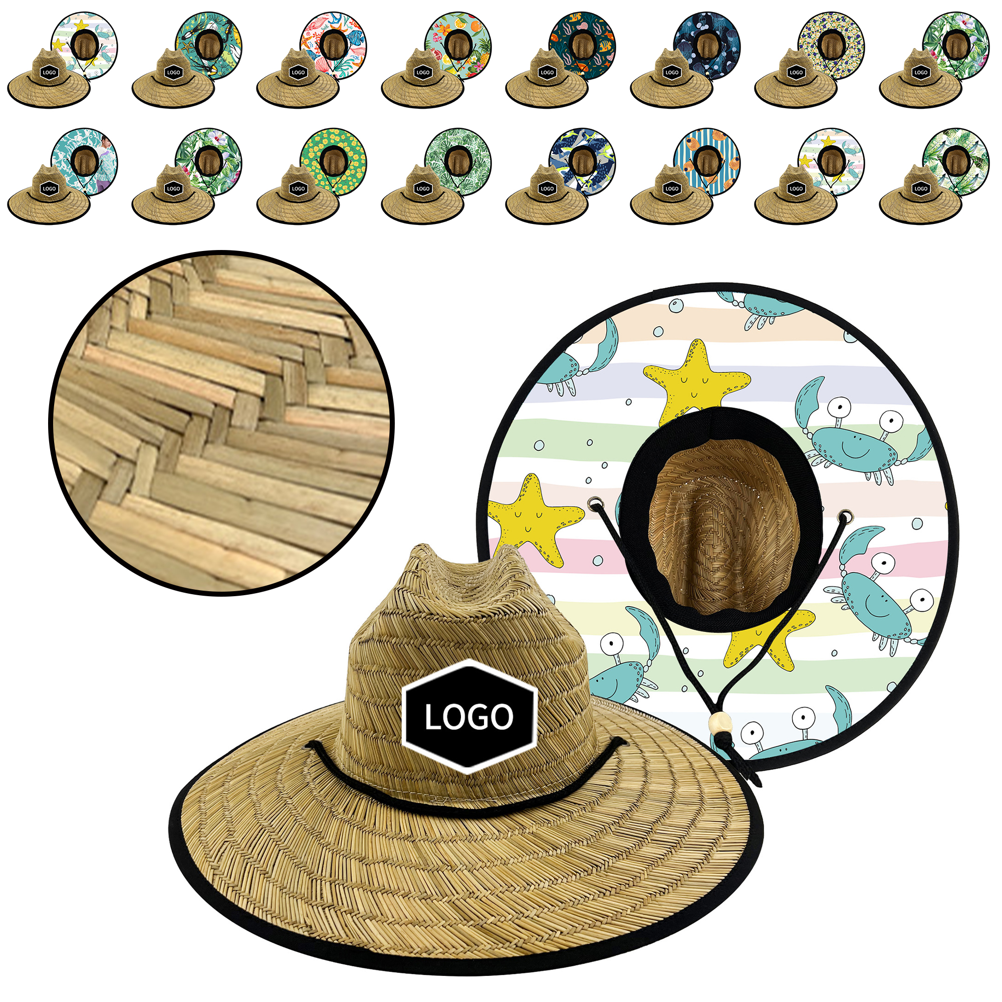 Personalized Straw Hat 2