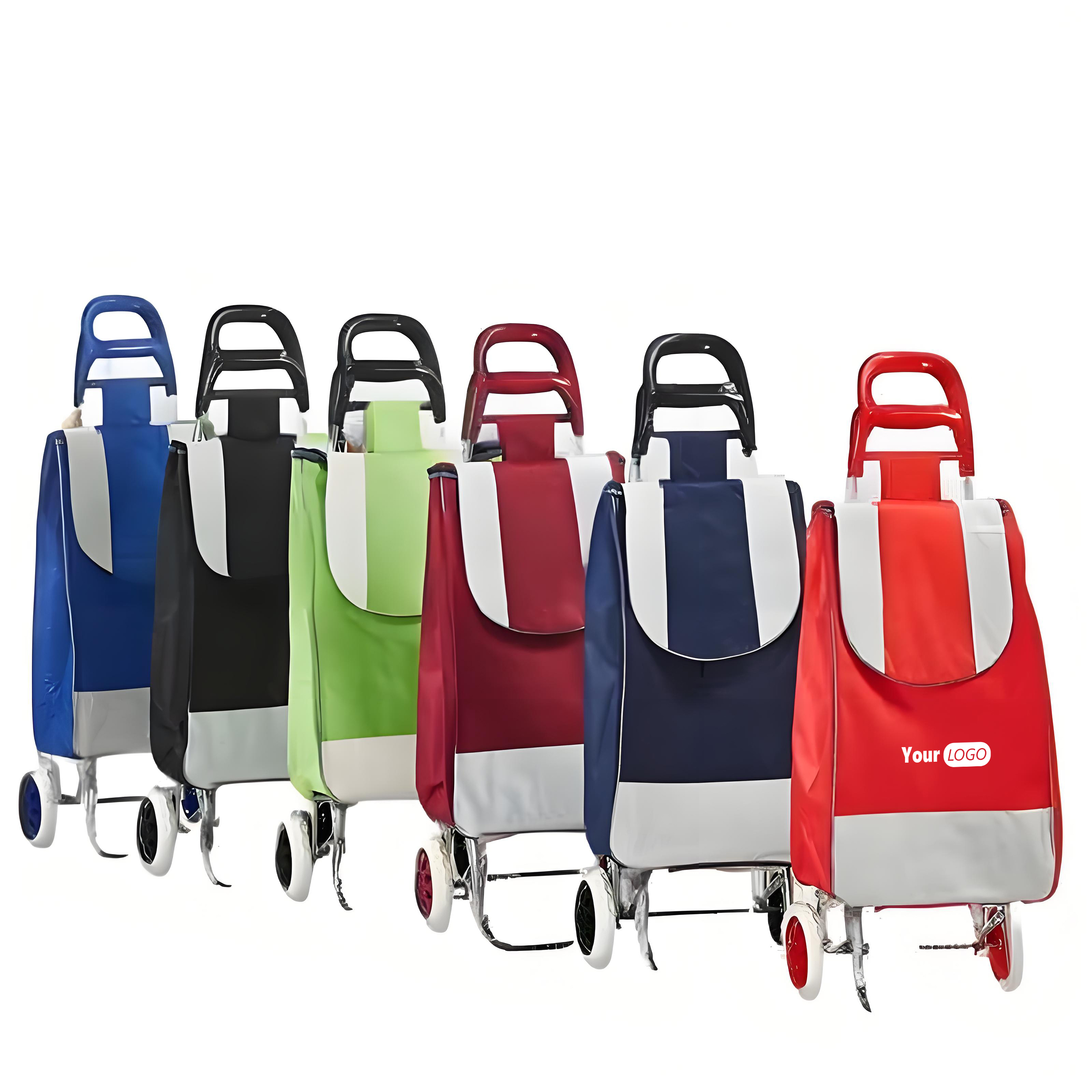 Polyester Convenient Foldable Shopping Cart 3
