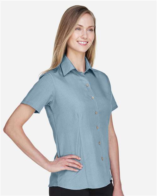 Women's Barbados Textured Camp Shirt - M560W 7