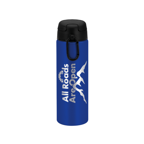 FastFlow Recycled Aluminum Bottle with Flip Lid, custom water bottle with logo imprint 12