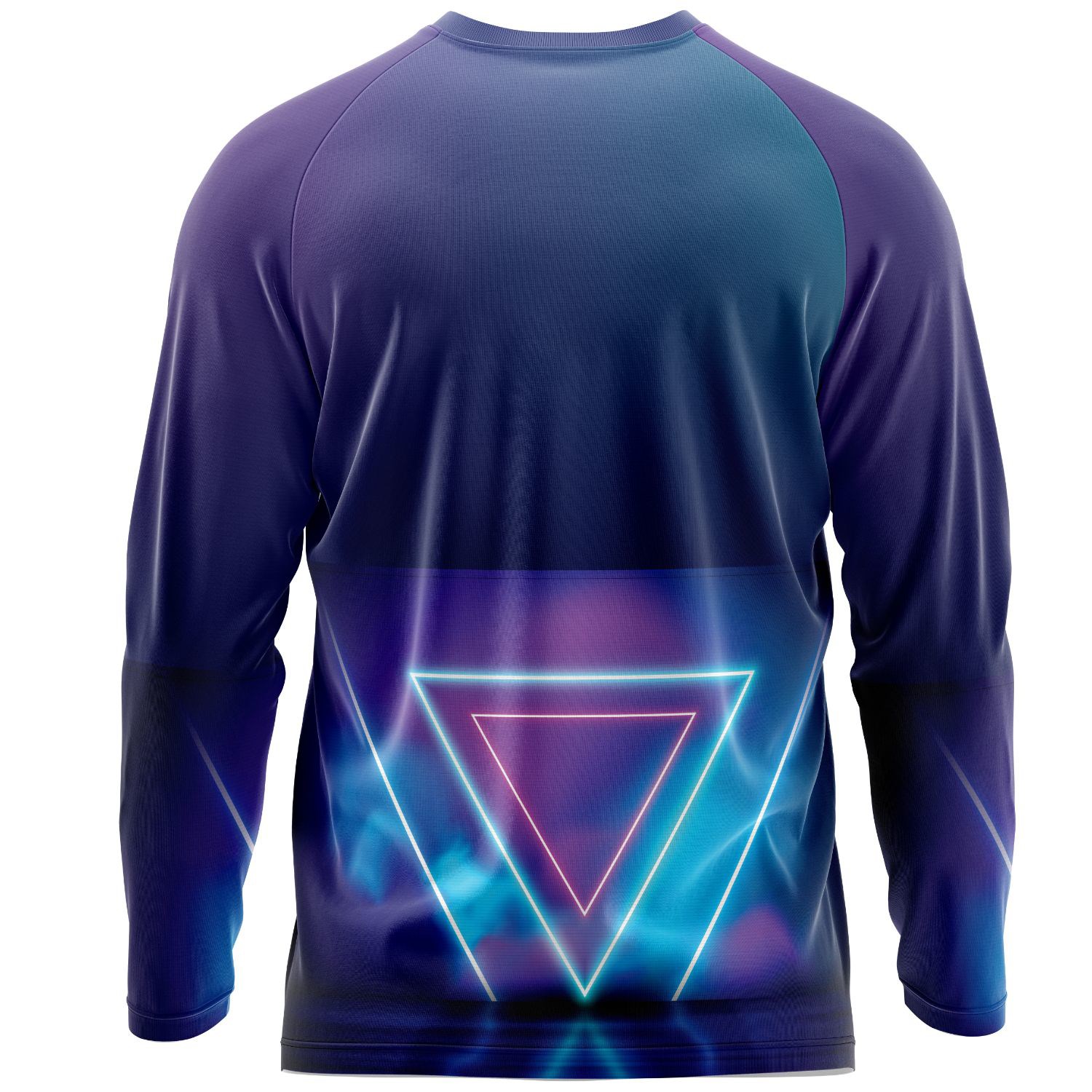 Unisex 160 GSM Brushed Milk Silk Sublimation Long Sleeve T-shirt 2