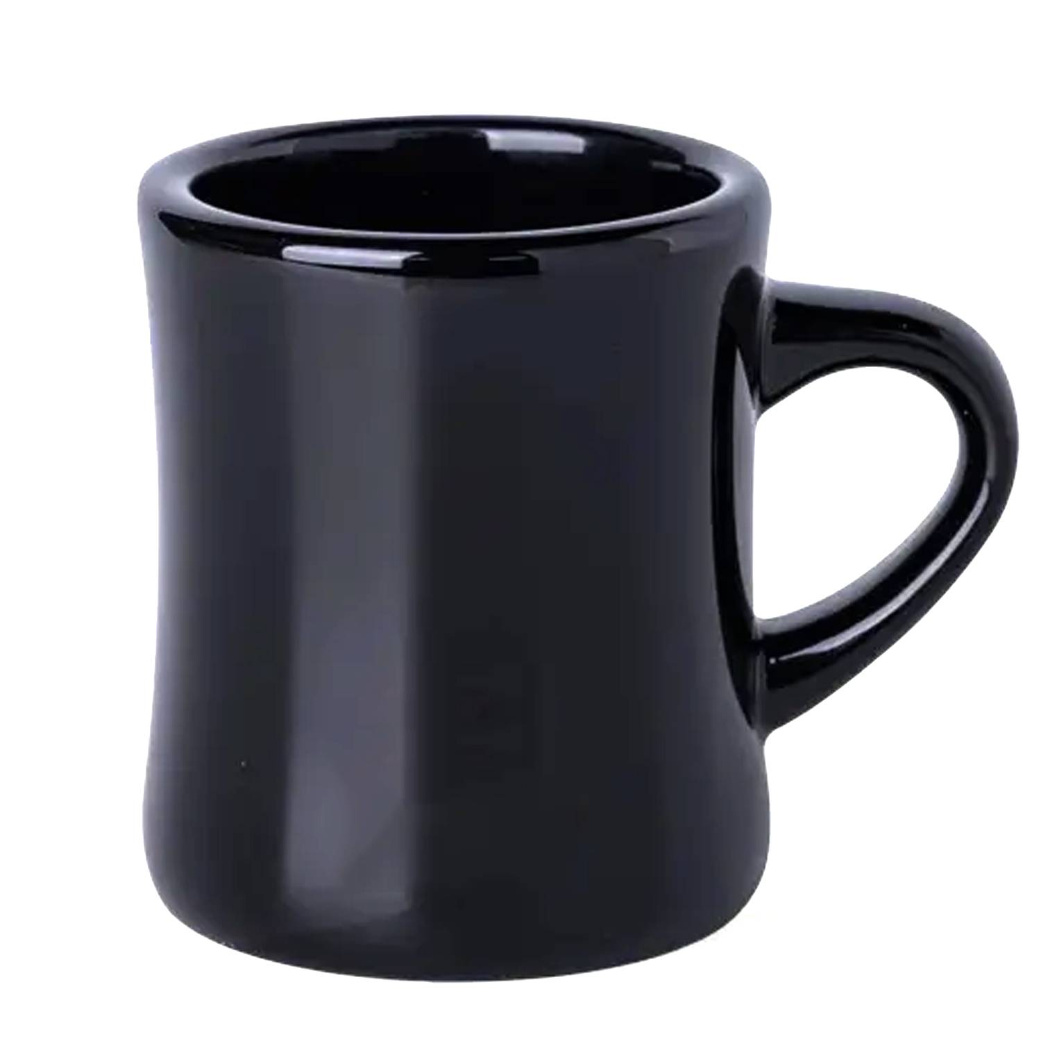 12oz Curved Wide Mouth Ceramic Mug 5