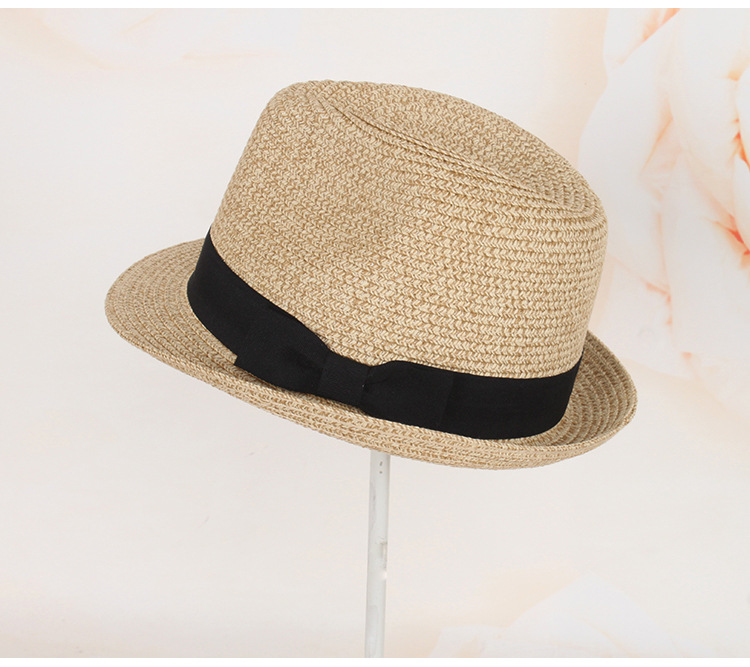 Straw Trilby Hat 5