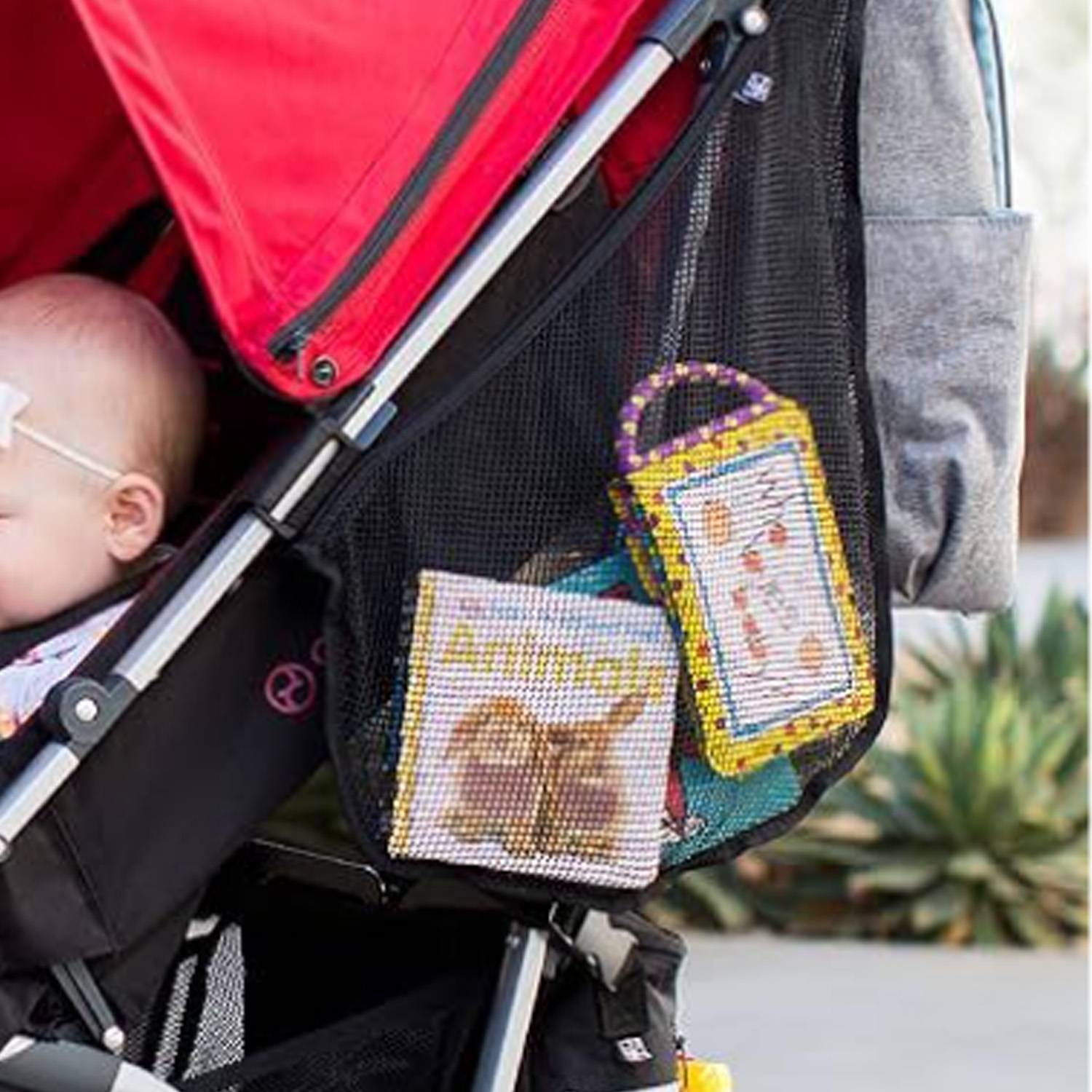 Universal Baby Stroller Mesh Storage Organizer 5