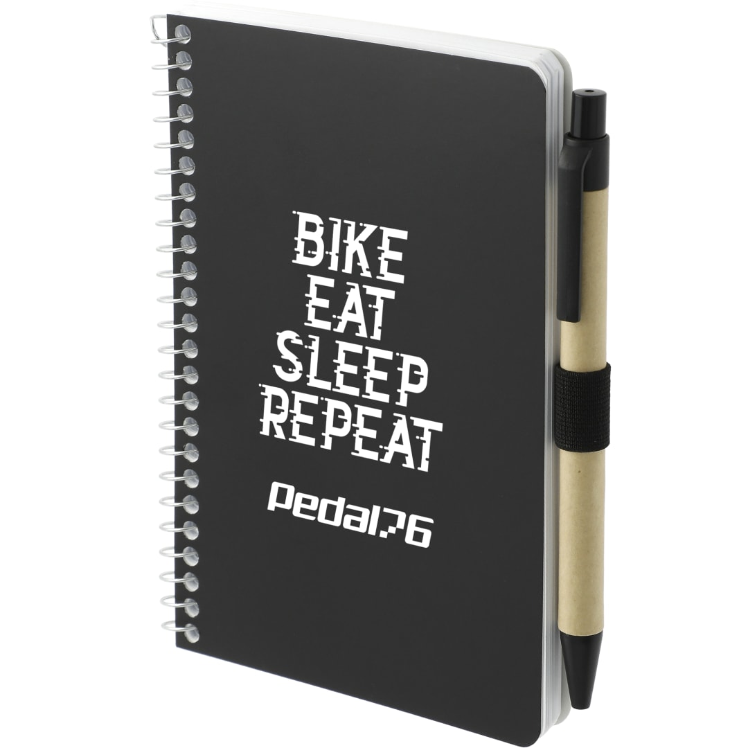 FSC® Mix 4" x 6" Pocket Spiral Notebook with Pen 82